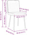 vidaXL - Eetkamerstoelen - 2 - st - fluweel - geel