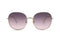 IKKI CELESTE 72-2 Dames Zonnebril - Handgemaakt - RVS - Roze