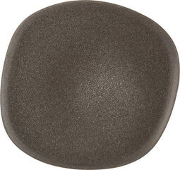 J-Line bord Louise - keramiek - bruin - large - 4 stuks