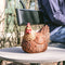 Tuinfiguur broedende kip | bruin | 24x18x20cm