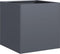 vidaXL - Plantenbak - 40x40x40 - cm - koudgewalst - staal - antracietkleurig