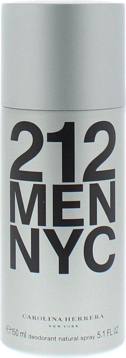 Deodorant Spray 212 Nyc Men Carolina Herrera (150 ml)