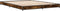 vidaXL - Bedframe - bewerkt - hout - metaal - gerookt - eikenkleurig - 140x190 - cm