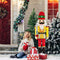Coast Verlichte Notenkraker Soldaat - Levensgroot Kerstfiguur 166 cm - 100 LED Lampjes - Geel/Rood