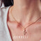 Chocli halsketting slang 18k verguld