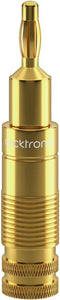 Wentronic 53983 - Bananen audioconnectors - 24k verguld - Goud (4 stuks)