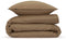 Zohome Dekbedovertrek Satinado - Effen Bedlinnen - 260x220 - Blauw - Dekbedhoes van 100% Katoen-Satijn