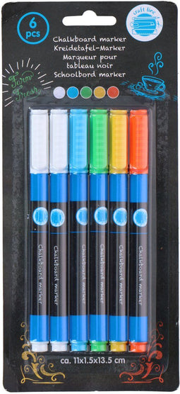 Schoolbord Markers, 6st.