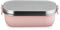 Le Creuset Lunchbox On The Go - RVS - 3-in-1 ontwerp - Shell Pink