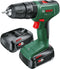 Bosch EasyImpact 18V-40 - Accuklopboorschroevendraaier - 2x 18V accu en lader (2 stuks)