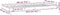 vidaXL - Bedframe - 75x190 - cm - massief - grenenhout - grijs