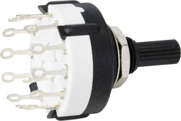 TRU COMPONENTS SR26A4-1X12-18F20 Draaischakelaar 250 V 150 mA 12 x 30 ° 1 stuk(s)