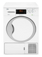 Beko DCU8235BXT2 - Condensdroger - Waterreservoir in bedieningspaneel - Gegalvaniseerde trommel