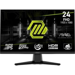 MSI MAG242F - PC Gamer Scherm - 24 inch - FHD - 200Hz - IPS-paneel - 0,5 ms