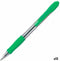 Pen Pilot Supergrip 0,4 mm Lichtgroen (12 Stuks)