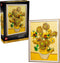 LEGO® Art Vincent van Gogh - Zonnebloemen Bouwset - 2615 onderdelen