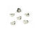 Trendform Magnet Sweetheart zilver - set van 6 stuks