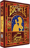 Bicycle® Disney Beauty & The Beast - Premium Speelkaarten - Luxe tuck case met goudfolie