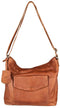 Burkely Just Jackie - Schoudertas Leer - Middenformaat - Cognac