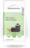 Nedis CVGB34902BK - HDMI adapter - 270° gehoekte connector - Zwart