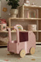 Little Dutch - Houten Poppenwagen - Soft Flowers - Roze