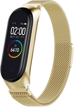 imoshion Milanees magnetisch bandje - Geschikt voor Xiaomi Mi Band 3 / 4 - Goud