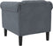 vidaXL Fauteuil fluweel donkergrijs