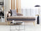 GONESSE - Chaise longue - Beige - Linkszijdig - Fluweel