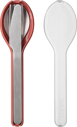 Mepal Ellipse - Bestekset 3-delig - RVS - Vivid mauve