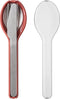 Mepal Ellipse - Bestekset 3-delig - RVS - Vivid mauve
