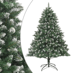 vidaXL - Kunstkerstboom - met - standaard - 240 - cm - PVC