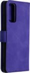 iMoshion Hoesje Geschikt voor Samsung Galaxy S20 FE Hoesje Met Pasjeshouder - iMoshion Uitneembare 2-in-1 Luxe Bookcase - Paars