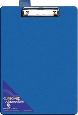 Seco klembord A4+ - basic - blauw - SE-570A-PVC-BU