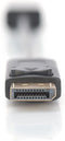 Digitus AK-340400-001-S DisplayPort adapter cable, DP - HDMI type A M/F, 0.15m,w/interlock, DP 1.1a compatible, CE, bl