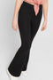 ONLY ONLFEVER STRETCH FLAIRED PANTS - Dames Broek - Elastische tailleband - Zwart - Maat S