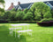 Klaptafel met banken - 120x70x74cm - 4 personen - wit
