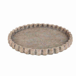 PTMD Plateau Jaydean - 45x45x4 cm - Cement - Grijs