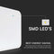 V-TAC VT-8630W-SQ-N - LED Dome Light 48W 6500K IP44 - Wit Frame