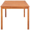vidaXL - Tuintafel - 215x90x74 - cm - massief - acaciahout