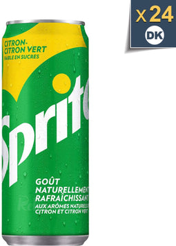 Frisdrank Sprite blikje 0.33l - 24 stuks