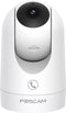 Foscam R8M - Ultra HD WiFi6 Pan Tilt camera - 360° Auto Tracking - Persoons- en huisdierdetectie