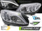 Koplampen - voor Mercedes W205 2014-2018 - TUBE LED - chroom
