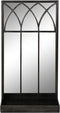 Spiegel met Ondersteuning DKD Home Decor Zwart Metaal (40 x 12 x 80 cm)
