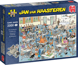 Jan van Haasteren - De Kattenshow - 2000 stukjes puzzel