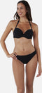 Barts Solid High Waist Briefs - Bikinibroekje - Hoge taille - Zwart (Maat 34)