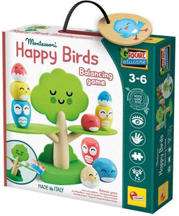 LISCIANI GIOCHI - Boombalancering - Educatief balansspel met vogels - Hout