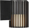 Nordlux Aludra - Wandlamp - Sculpturaal design - Zwart