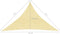 vidaXL - Zonnezeil - 160 - g/m² - 3x3x4,2 - m - HDPE - beige