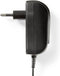Nedis Universele AC-Stroomadapter - 18 W - 3 - 12 V DC - 1.80 m - 1.5 / 2.1 A - 6 plug(s) - Zwart
