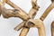 Wanddecoratie - Metaal/teak